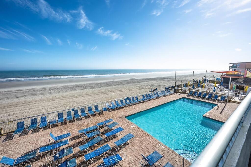 New Ocean Annie'S Oceanview Studio Heated Pools! Myrtle Beach Bagian luar foto