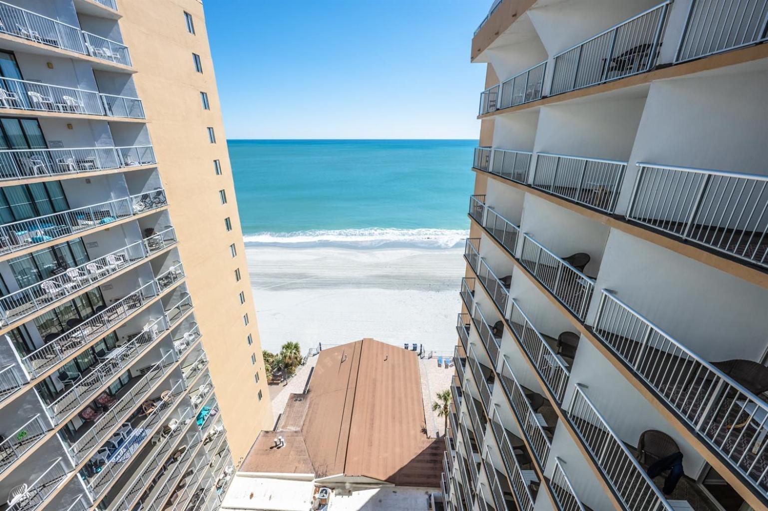 New Ocean Annie'S Oceanview Studio Heated Pools! Myrtle Beach Bagian luar foto