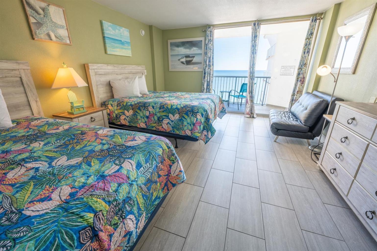 New Ocean Annie'S Oceanview Studio Heated Pools! Myrtle Beach Bagian luar foto